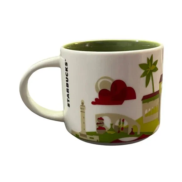 Starbucks You Are Here Casablanca Morocco Mug 14oz 2023 Used - Picture 4 of 13